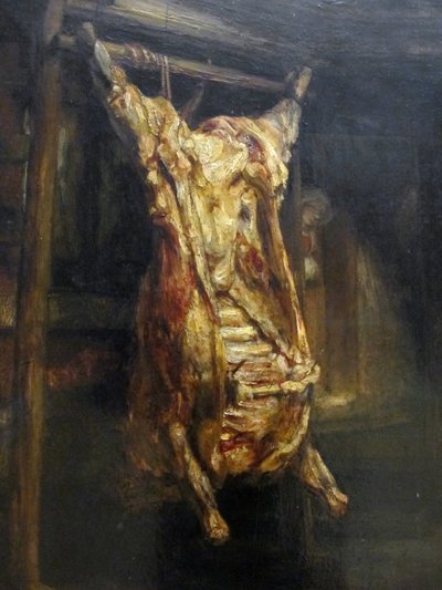 The Slaughtered by Rembrandt van Rijn